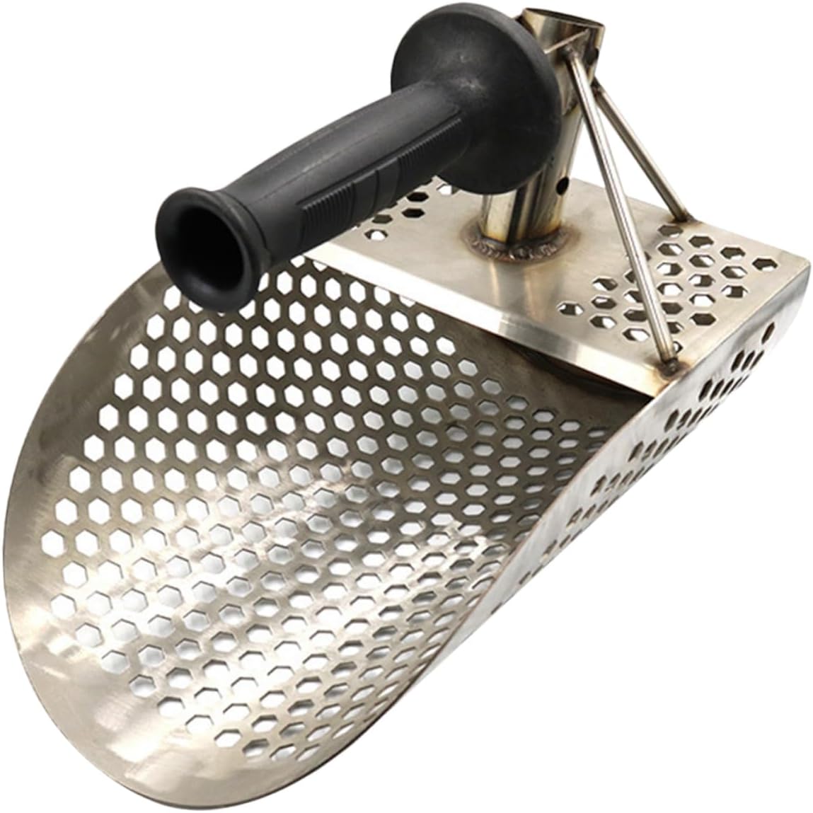 YARNOW Sand Sifter Shovel Stainless Steel Sifting Scoop for Beach Treasure Hunting and Metal Detecting Design for Efficient Sand Sifting