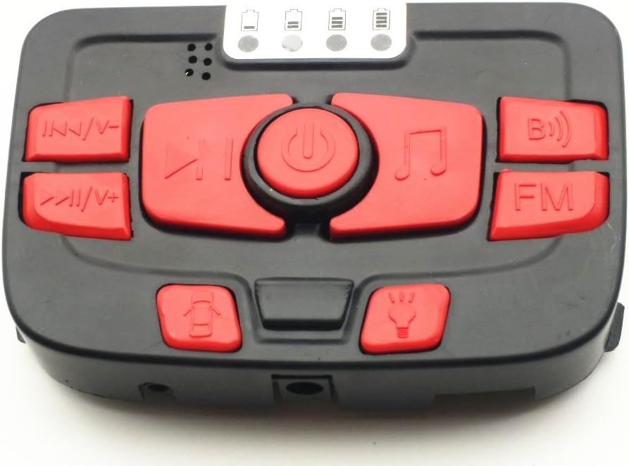 12V Children Electric Vehicle Power Medium Control Switch Multi-Function Bluetooth Connection Music Power Display Circuit Board Centre Panel Powered Wheel Replacement Parts