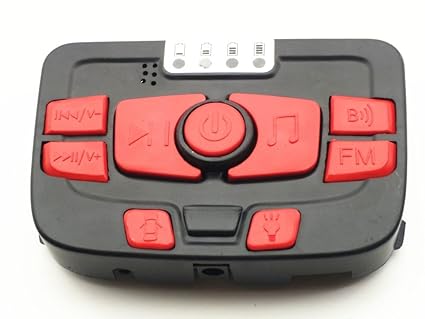 jiaruixin 12V Children Electric Vehicle Power Medium Control Switch Multi-Function Bluetooth Connection Music Power Display Circuit Board Centre Panel Powered Wheel Replacement Parts