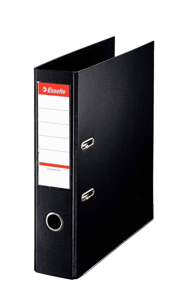 Esselte エセルテ　A4 ファイル（黒）10冊セット 楽天市場】Esselte エセルテ（ファイル・バインダー｜文房具