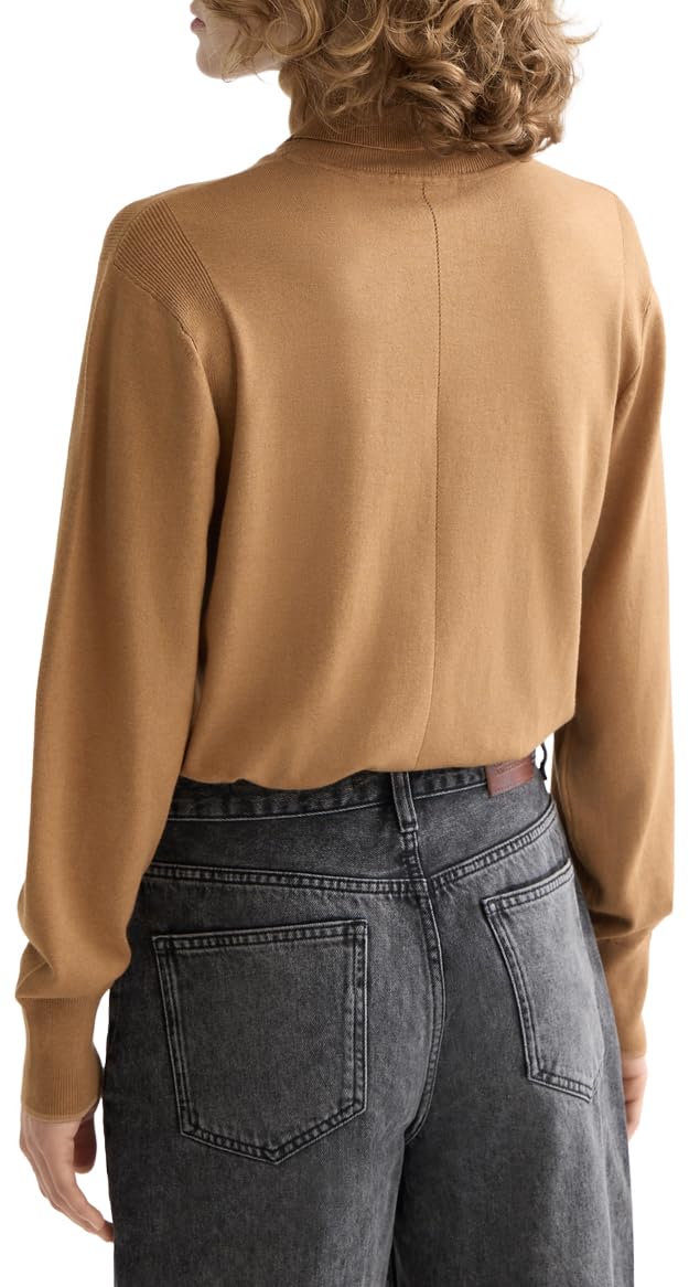 Scotch & Soda Relaxed-Fit Roll Neck Pullover Maglione Donna (Pacco da 1)
