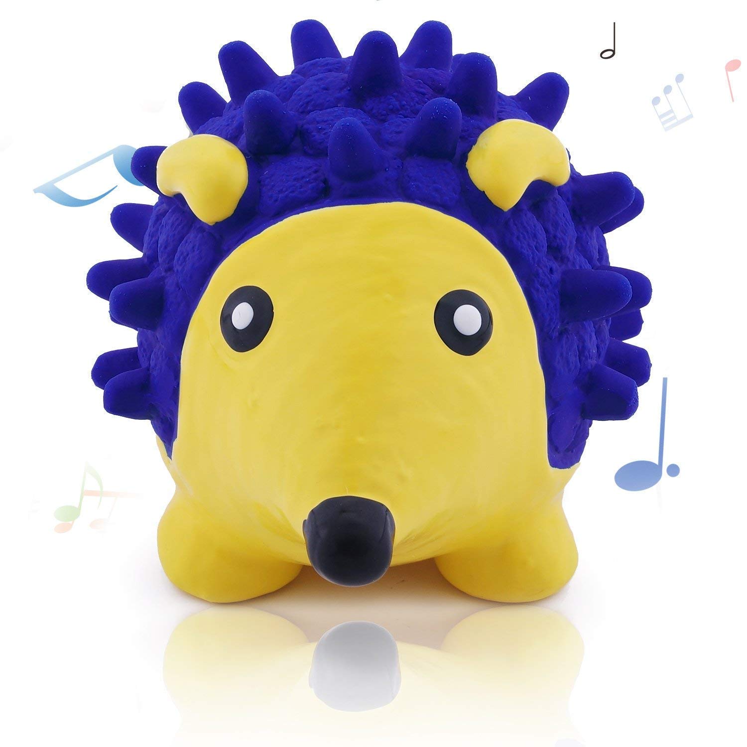 RvPaws Natural Rubber Cute Colourful Hedgehog Toy for Puppy Rubber Squeaky Toy for Dog - Small (B09J28ZJML) Amazon Price History, Amazon Price Tracker