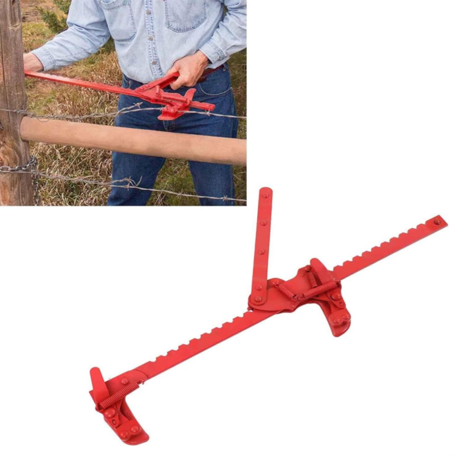 Robustes Zaunspannwerkzeug für Gartenarbeit, effizientes Strecken, Pflegen und Reparieren von Zäunen