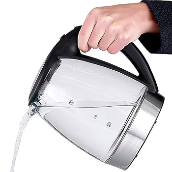 Amazon | shunxinersty電気ケトル2L電気ガラスケトル2000W高速