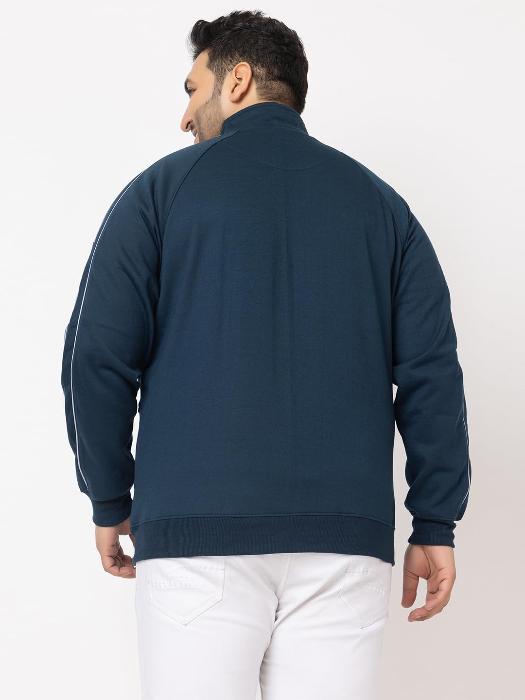 YHA Men's Regular Fit Plus Size Zipper jackets - Image 2 thumbnail