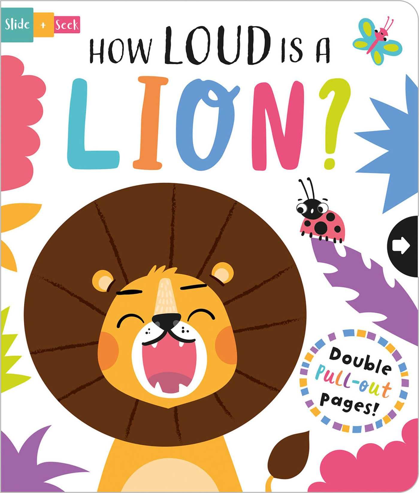 Lisa Regan Unisex Multicolor How Loud Is A Lion? Hardcover Book
