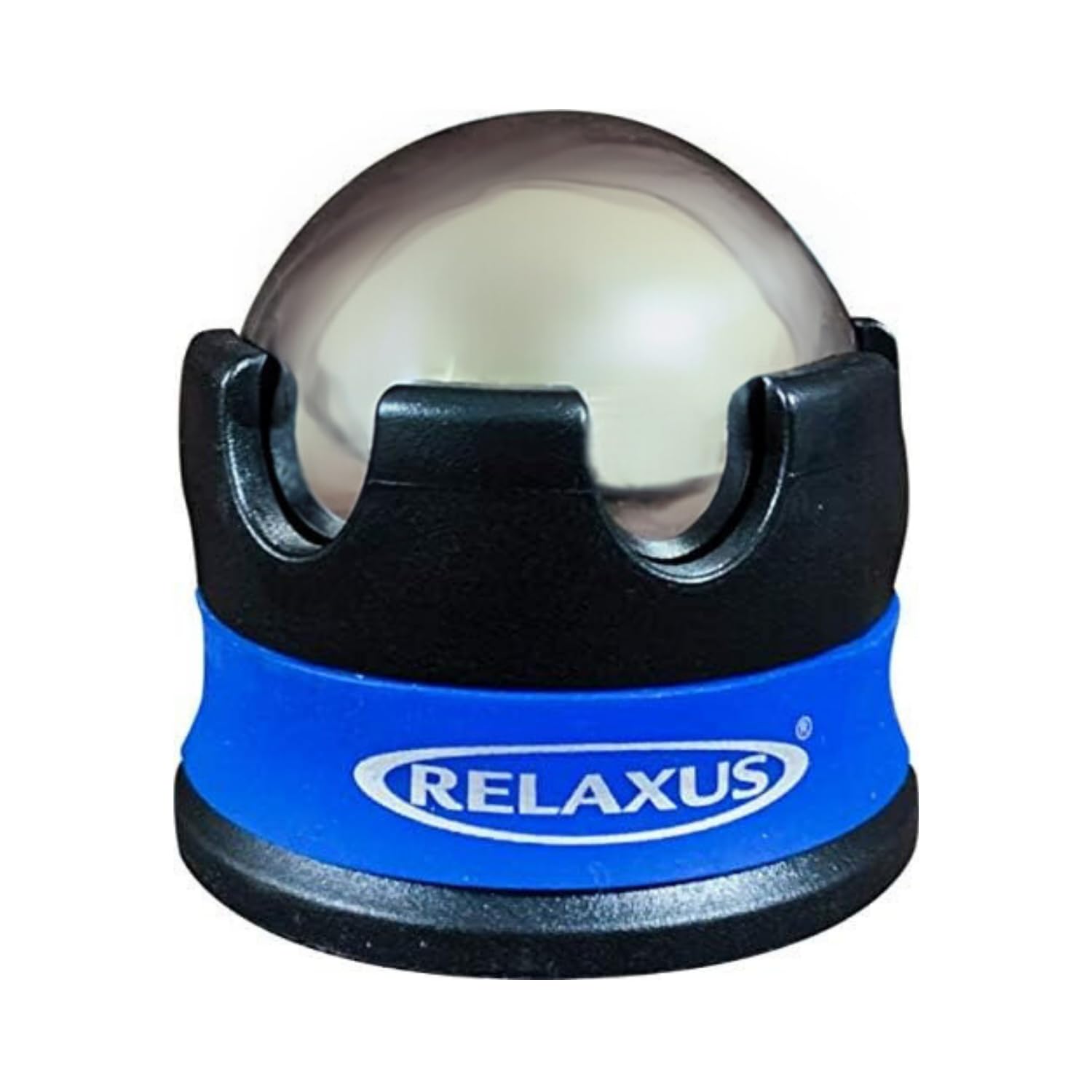 Harmony ICE - HOT ROLLER Massage Roller Ball - Insulating Gel Maintains Cold or HEAT Temperature - Food Grade Stainless Steel, Deep Targeted Massage Relieves Stress, Muscle Aches & Pains (COLORS VARY)