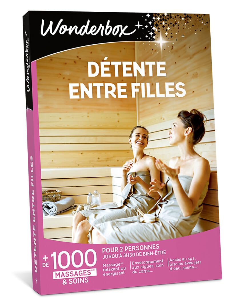 Wonderbox - Box Cadeau - Détente Entre Filles - 1480 Massages Et Soins