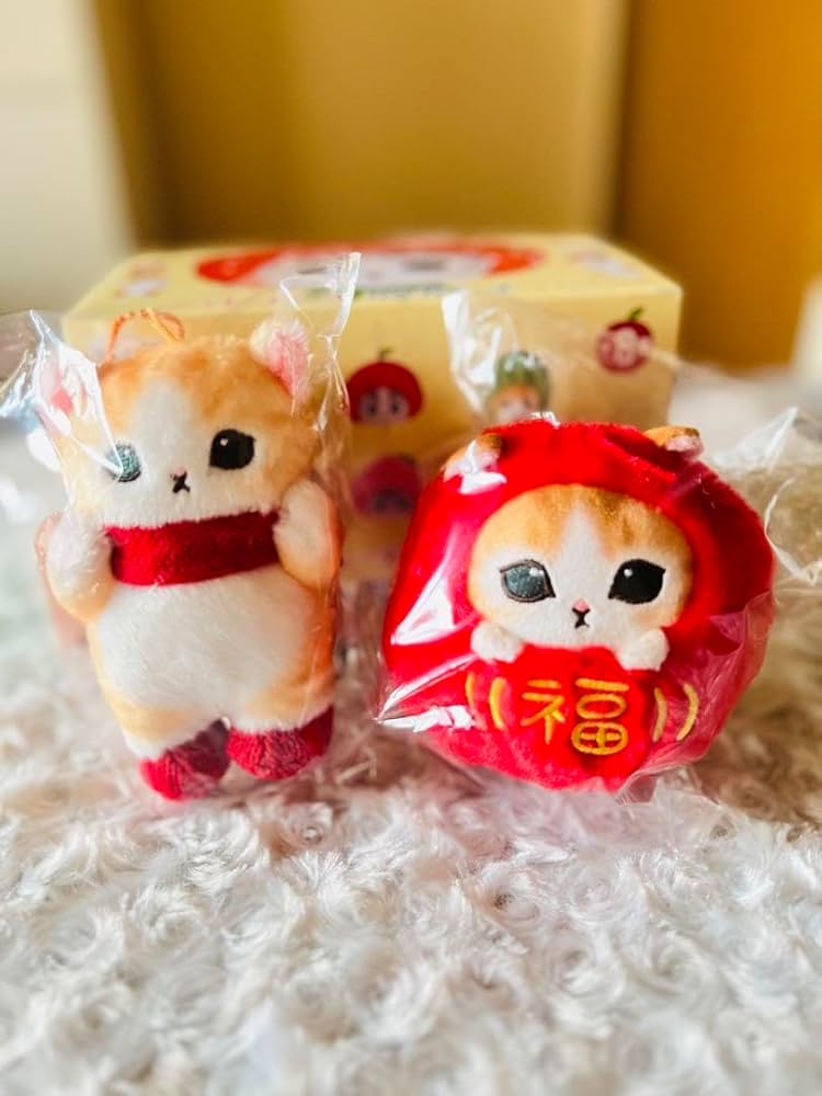 Amazon.co.jp: mofusand モフサンド だるまにゃん マフラーにゃん