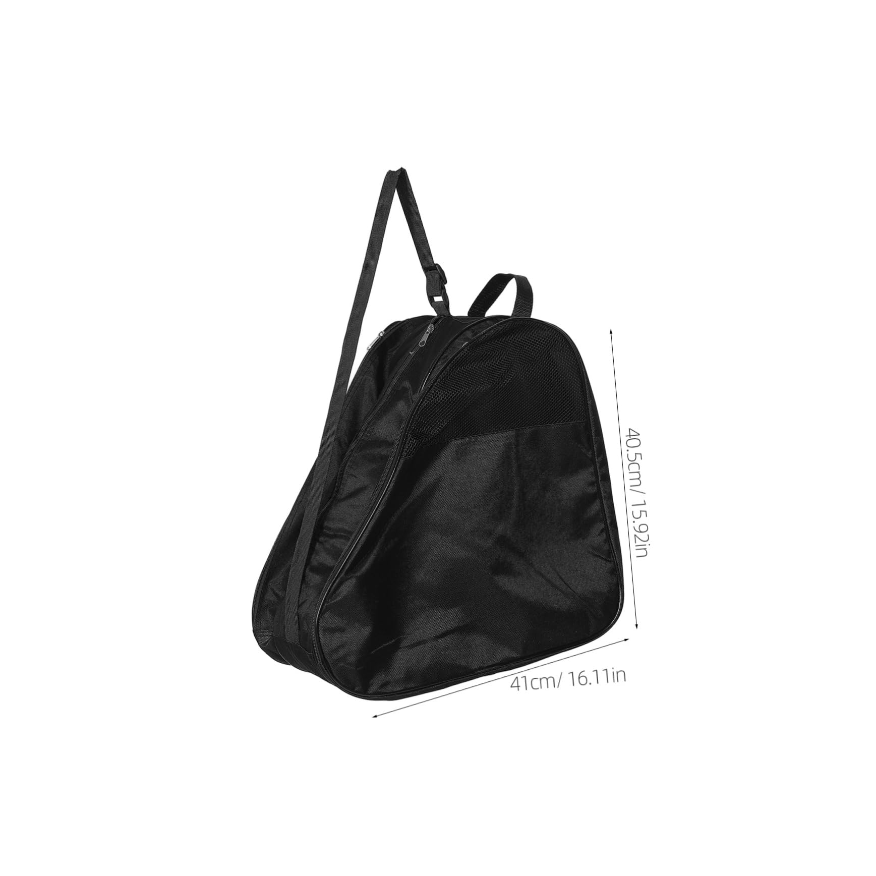 Totority Zipper Roller Skates Bag Skates Storage Pouch Large Capacity for Women Shoes Bag Organizer Comfortable Design