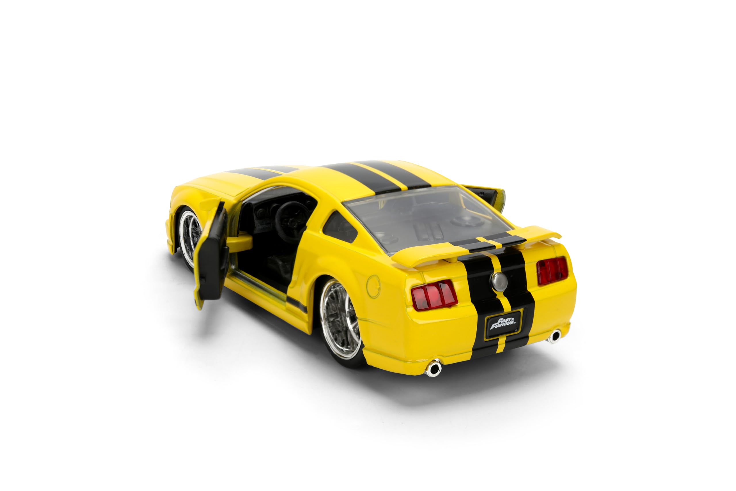 Jada Fast & Furious 2006 Ford Mustang GT - Coche fundido a presión a escala 1:32 coleccionable con puertas de apertura y ruedas giratorias libres, para mayores de 8 años