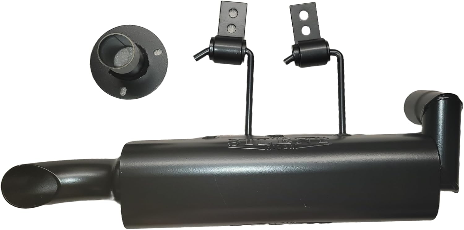 The Silent Rider ATV Silencer BT-6A compatible with: Massimo MSU-500 (15-18) Massimo Alligator 500(2014-19)(ALLI-500) Cub Cadet Challenger 500/750 Crew Only (2015-20)