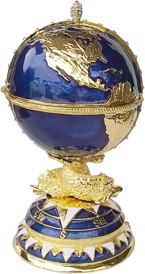 Jewelled Easter Eggs Faberge Style Inspiration, Decor