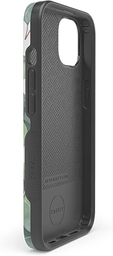 Vista 306 de Casely Funda para iPhone 13 Compatible con MagSafe Color Splash de medianoche Funda retro abstracta Color de medianoche Splash Abstracto