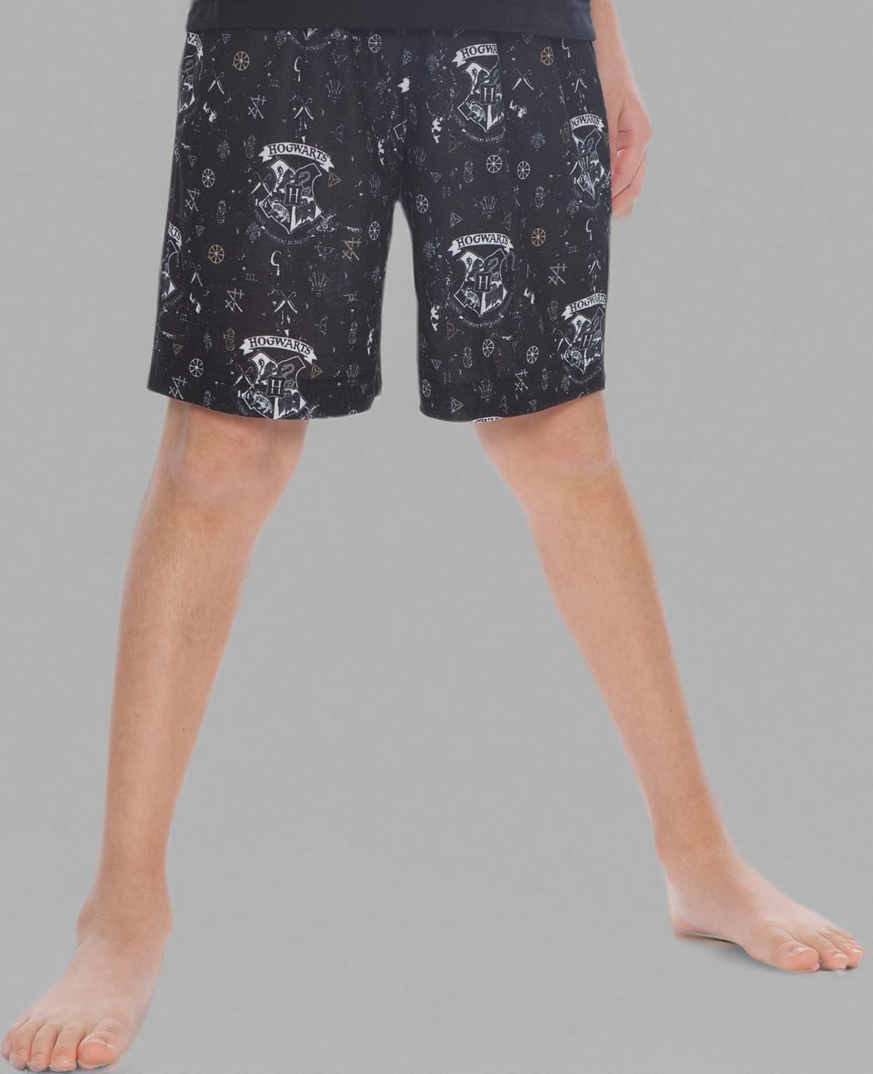 Harry Potter Jungen Hogwarts Wizard Crest Pajama Short Set Hogwarts Wizard Crest Pajama Short Set
