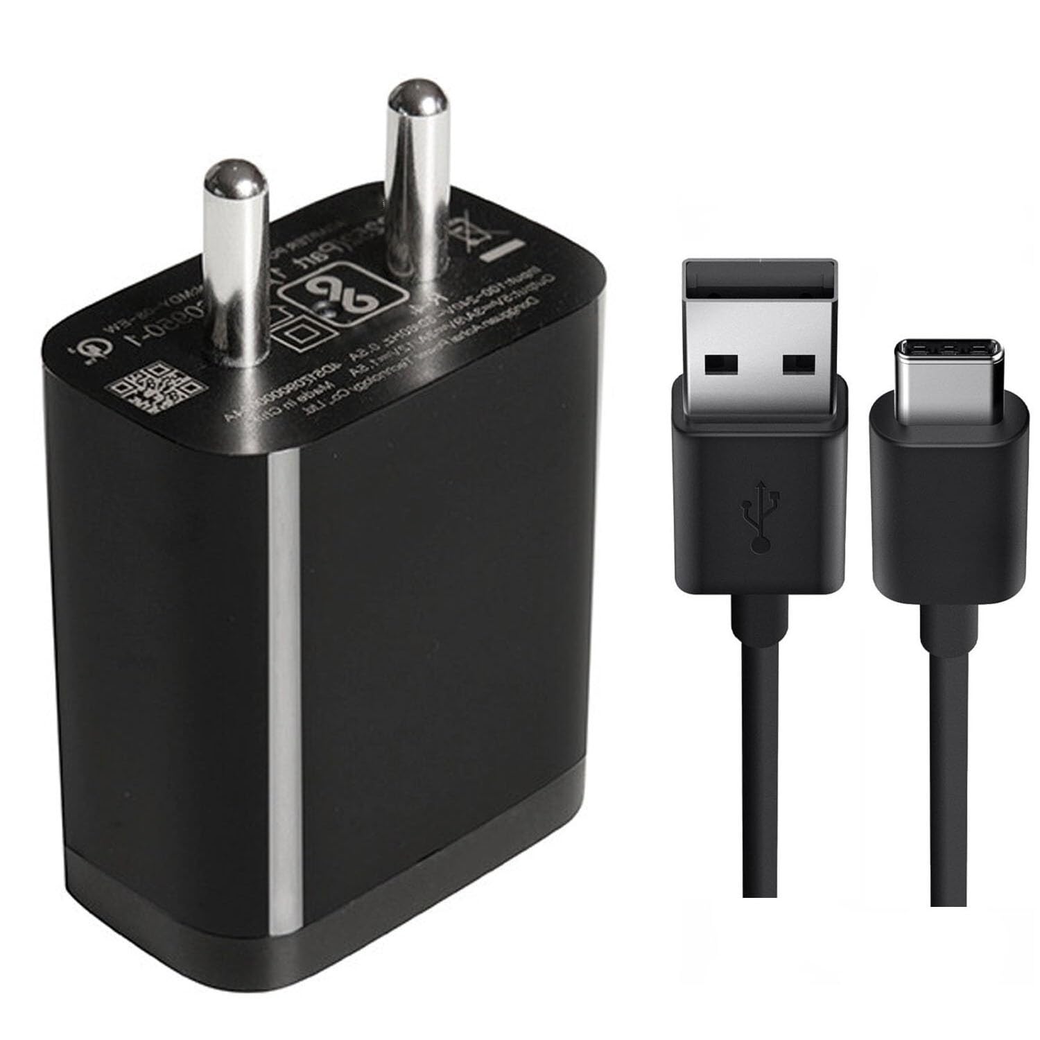 18W Charger for Moto G34, G35, G45 5G, G54, G60, G64, G85 5G with Type-C USB Cable (TMI17)