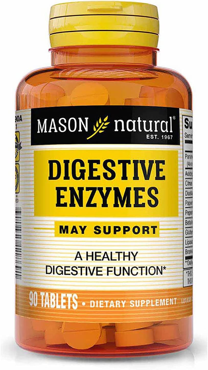 Mason Vitamins Mason Digestive Enzymes Tablets