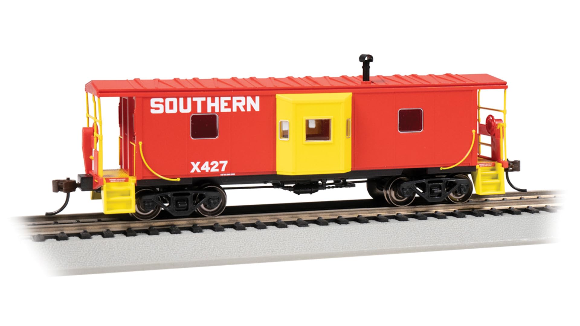 珊瑚模型HOナロー(9mm)  S.R.&R.L.  CABOOSE　Bキット Amazon.com: Bachmann Trains - Bay Window Caboose- Southern #X427