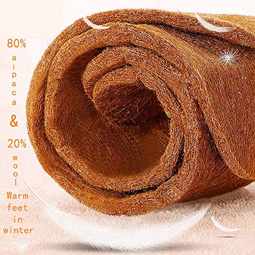 Plantillas de lana suave de alpaca para invierno talla M 8/W 9 miniatura 4