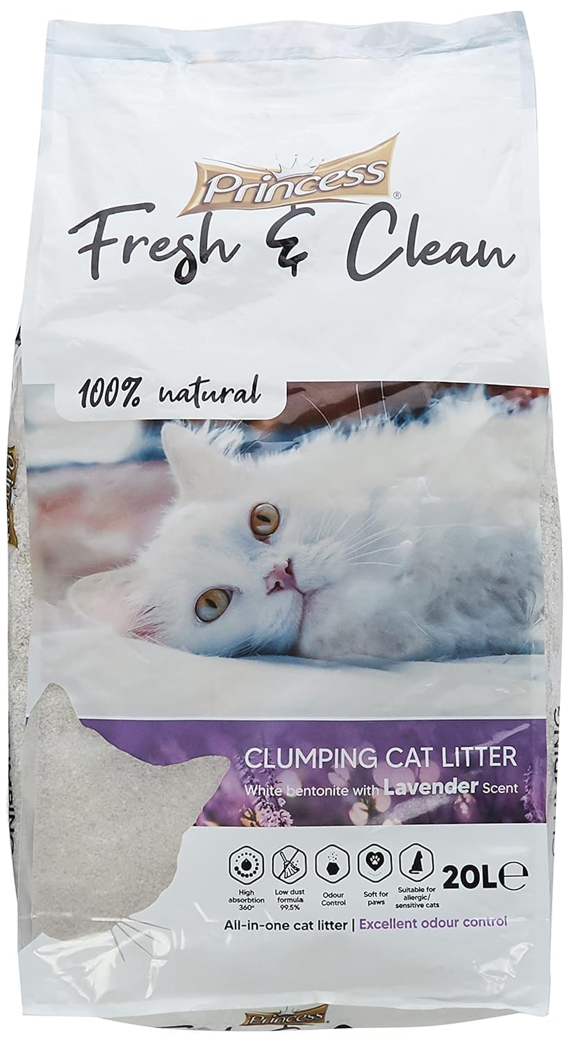 Petprinces Princess Fresh and Clean Lavander Scent 20L, 5350393011370, Princess Fresh and Clean Lavanderv Scent 20L