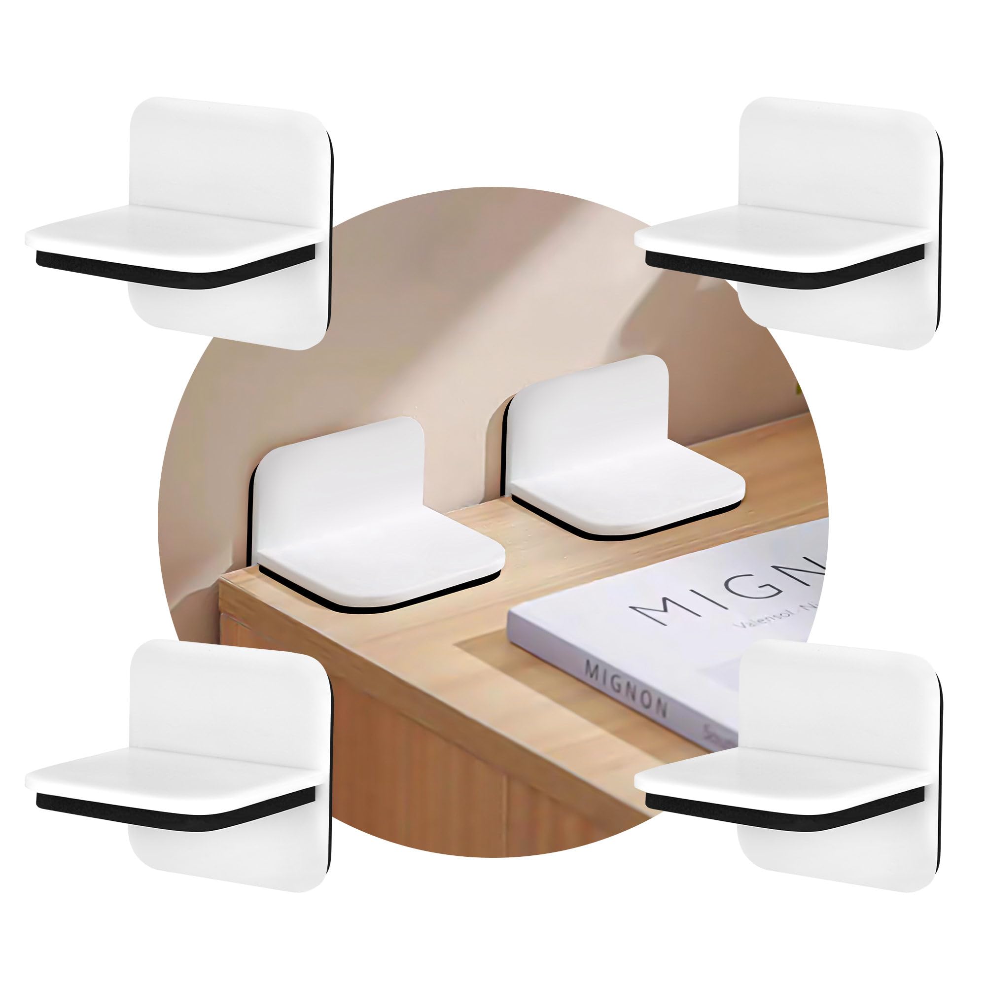 Amazon.co.jp: 耐震ダンパー 耐震グッズ 家具転倒防止 家具固定 穴を