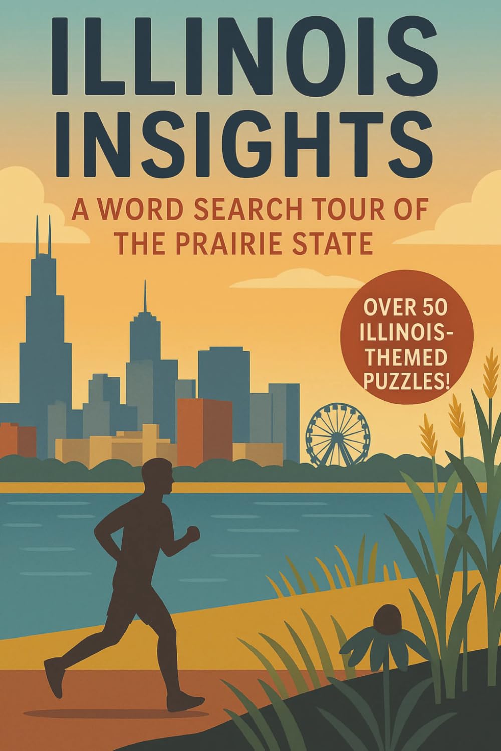 Illinois Word Search: A Puzzle Book about Illinois's Cities, History, Landmarks and More