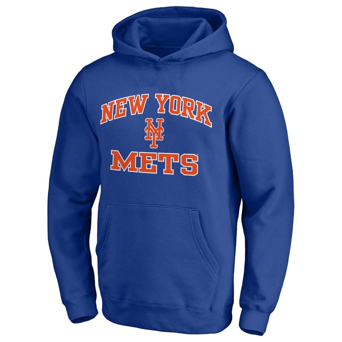 Outerstuff MLB Kids Youth 8-20 Official City Headline Arch Logo Fleece Lined Pullover Hoodie Sweatshirt (US, Numeric, 14, 16, Regular, New York Mets - Blue)