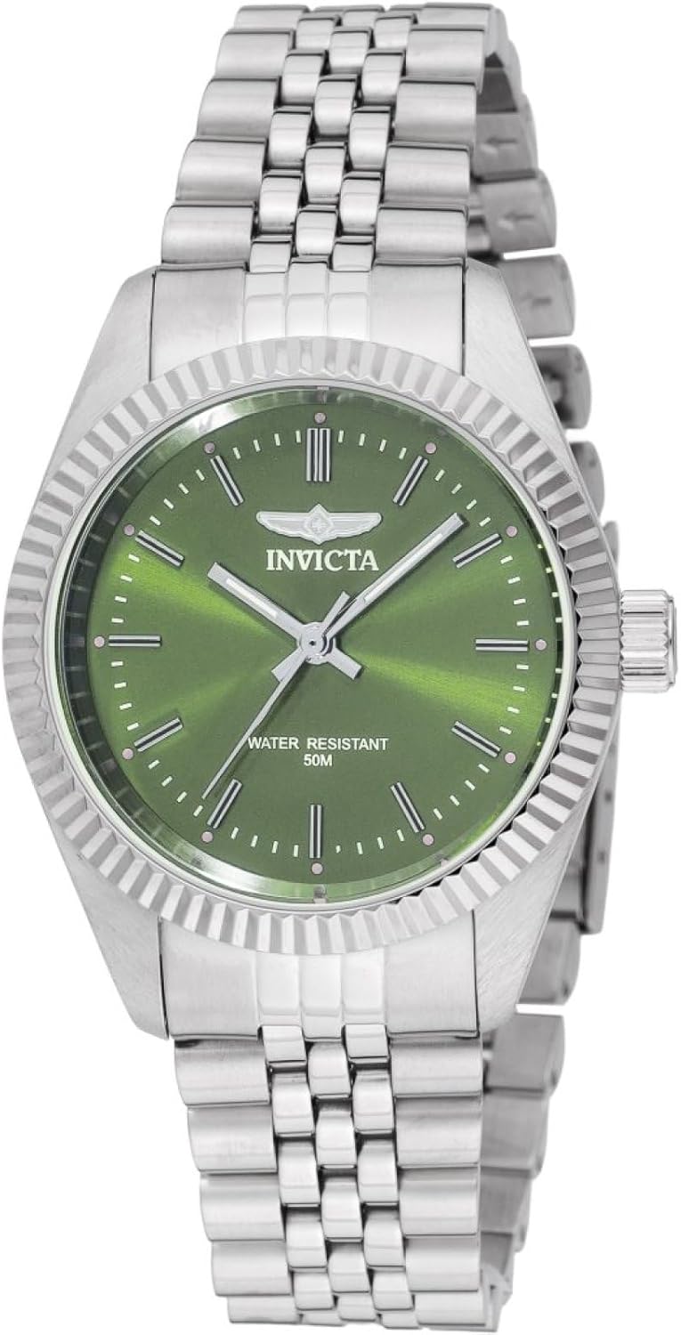 Invicta Specialty Lady 36mm Stainless Steel Steel Green dial PC21J Quartz