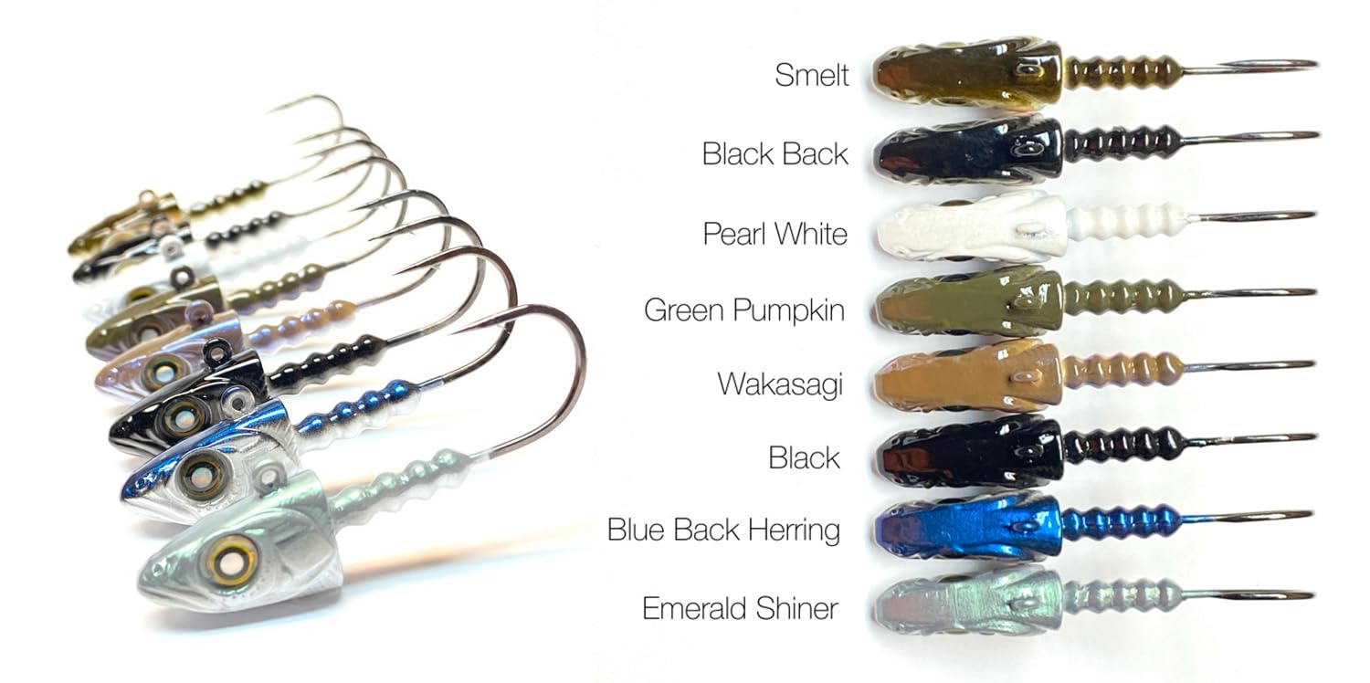 Amazon.co.jp: ニシネルアー(Nishine Lure Works) スメルトヘッド