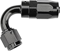 Vista 8 de EVIL ENERGY - Adaptador de manguera giratorio de 4AN de 45 grados para manguera trenzada CPE, color negro