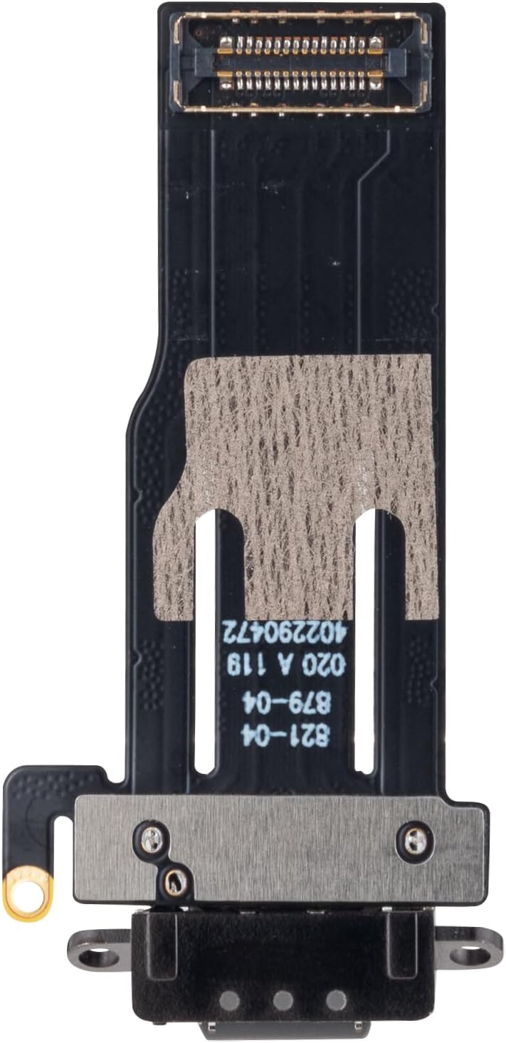 Charging Port Replacement for iPad Pro 13in 2024 Charging Port Flex Cable for iPad Pro 13in 2024 Dock Connector Module Replacement Compatible with: A2925 A2926 A3007 (Space Grey)