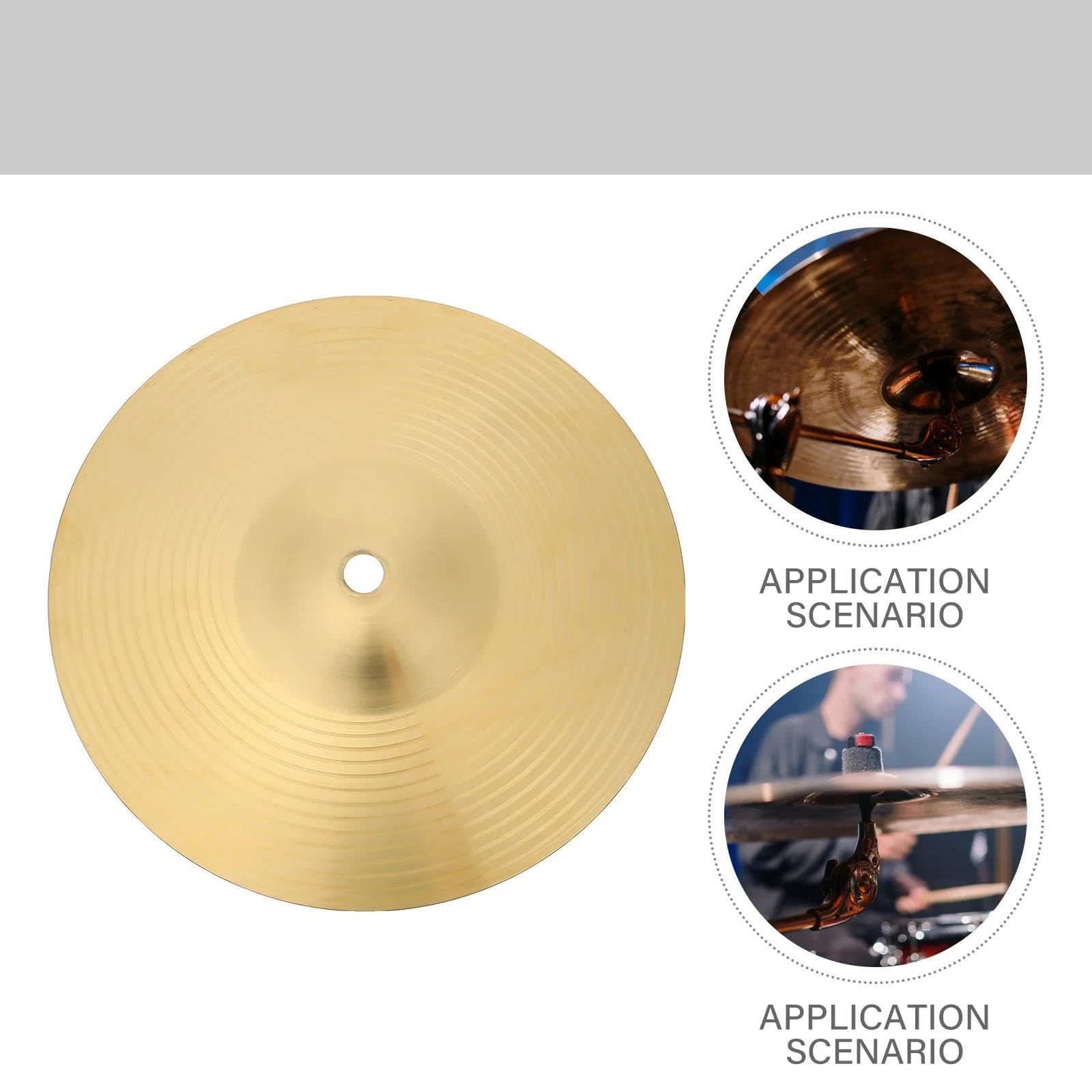 Cymbales En Laiton Accessoire De Batterie Métal Durable Cymbal Pack
