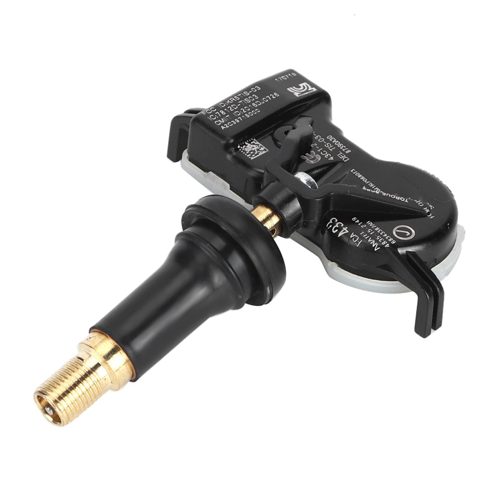 Qiilu Sensore pressione pneumatici, sensore monitoraggio pressione pneumatici 68193586AA 68313387AB Fit adatto per sensori pneumatici renegade