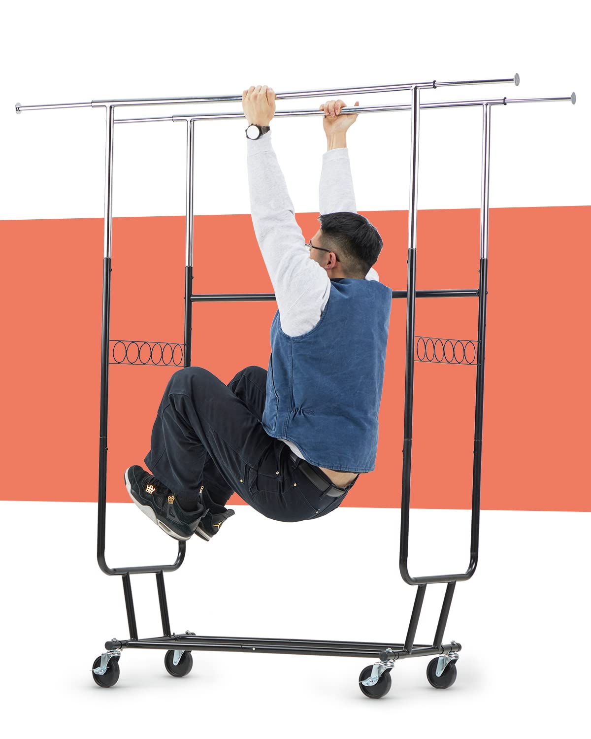 Buy LIFEFAIR Clothes Rack Heavy Duty Clothing Rack Commercial Grade