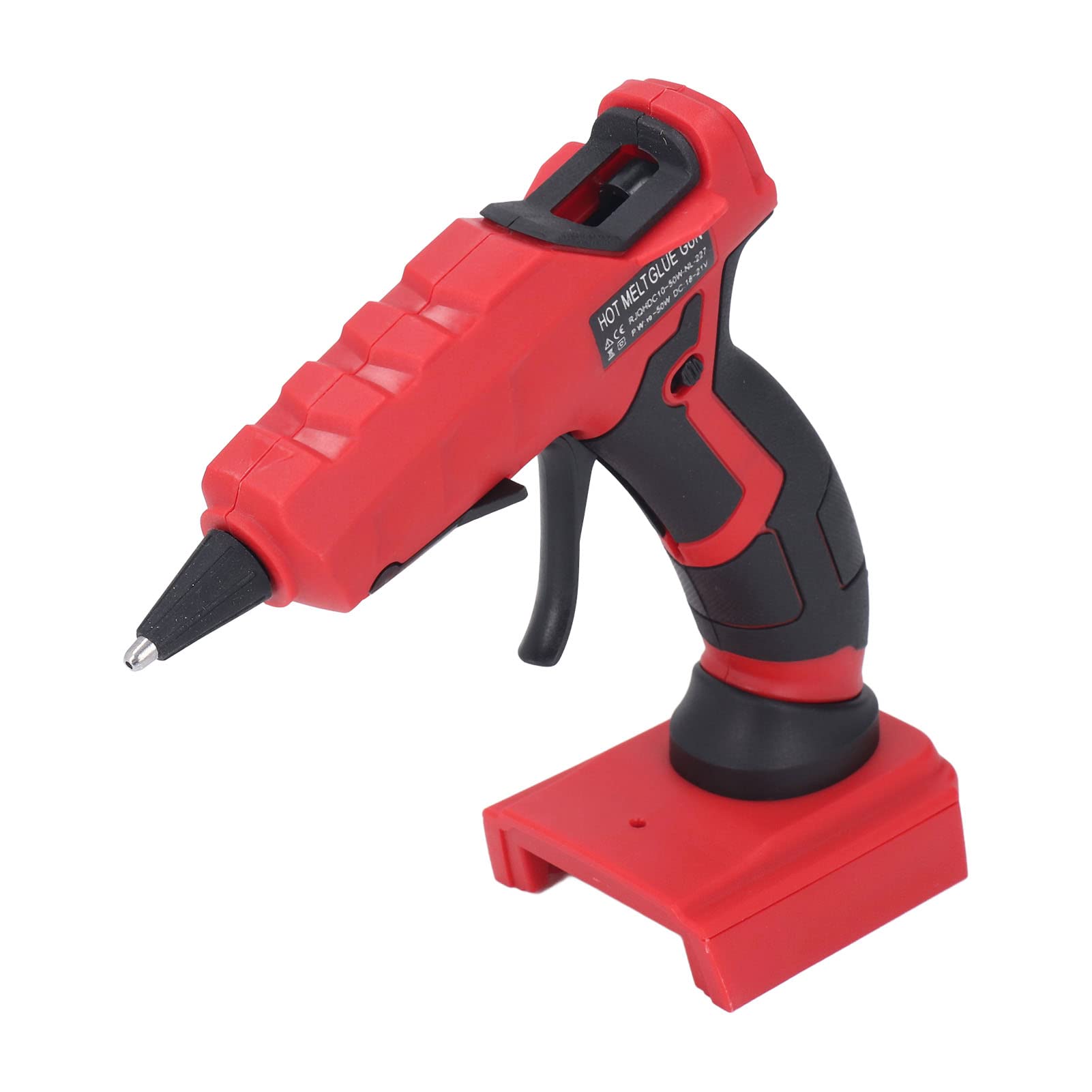 Bezprzewodowy pistolet do kleju na gorąco szybki podgrzewanie Izolowana dysza Gorąca roztopiona pistolet kleju z 30pcs do majsterkowania do naprawy domu