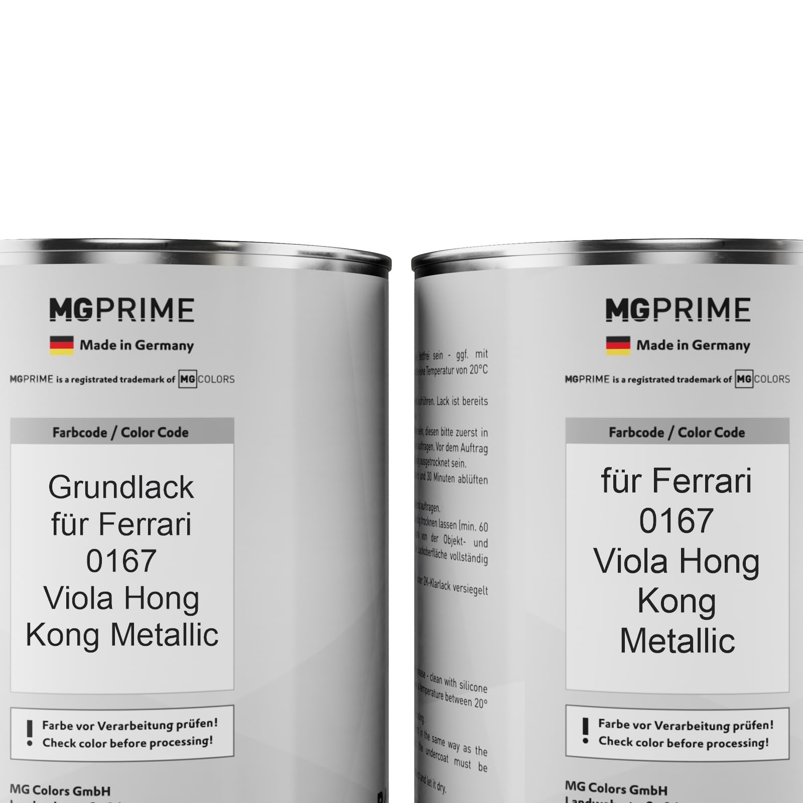 MG PRIME Car paint Can set for Ferrari 0167 Viola Hong Kong