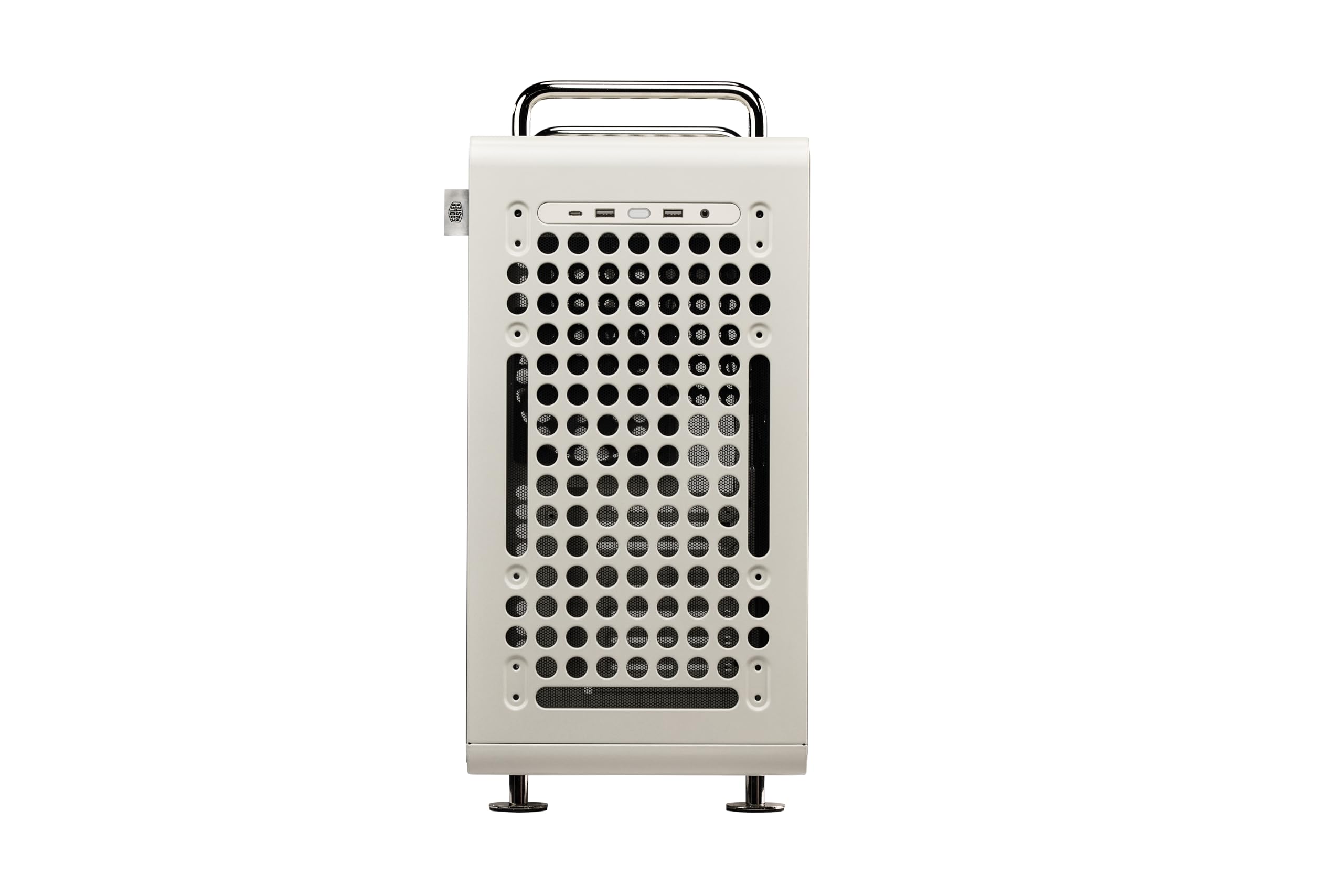 Cooler Master QUBE 540 ATX Mid-Tower PC Case – Highly Customizable Modular Computer Chassis with Movable I/O Panel, Multi-Position PSU Mount, Tempered Glass Panel & Portable Handles – Moonstone — view 8