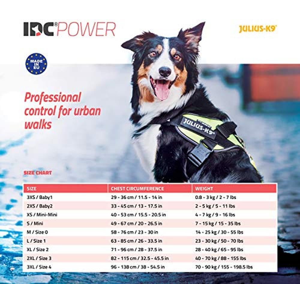 IDC Powerharness, Size: 2XL/3, Reggae Canis - Image 3