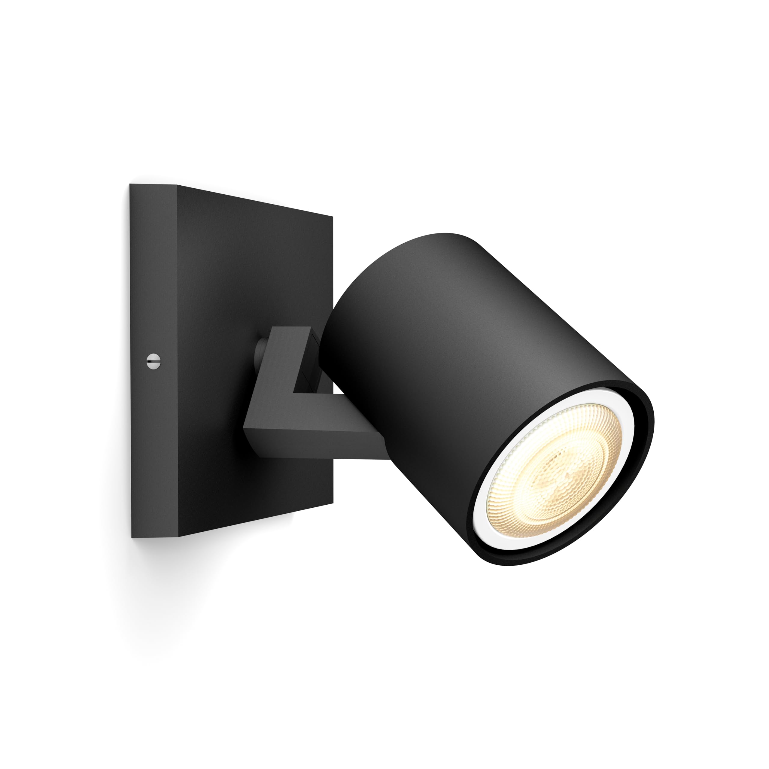 Philips Hue White Ambiance Runner 1er Spot schwarz, dimmbar, GU10 LED Lampe, App-Steuerung, Alexa kompatibel