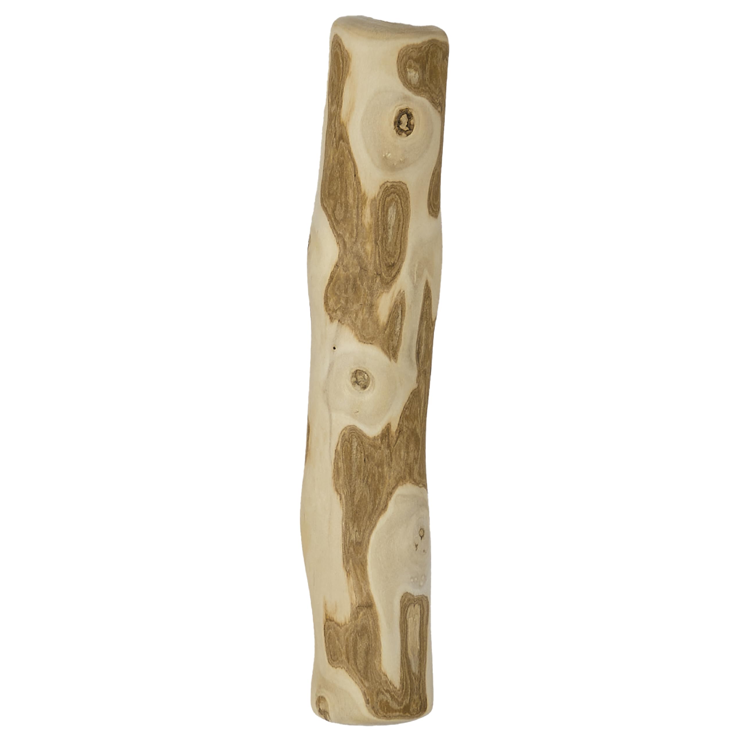 Petstages Coffee Wood Dog Chew Stick - Natural Wood Chew Toy for Light to Moderate Chewers & Indoor Use, Sustainably Sourced, Caffeine-Free, Textured, Medium