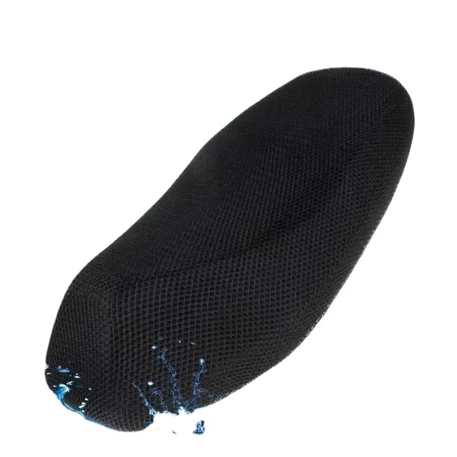 Per coprisedile Tessuto a Per rete 3D Protezione solare per scooter per Cuscino traspirante in a nido d'ape antiscivolo Coprisedile per moto(L)