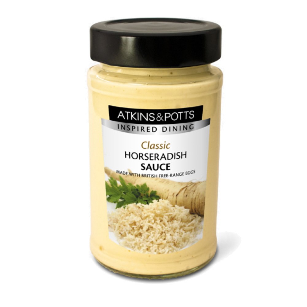Atkins & Potts - Horseradish Sauce - 200g (Case of 6)