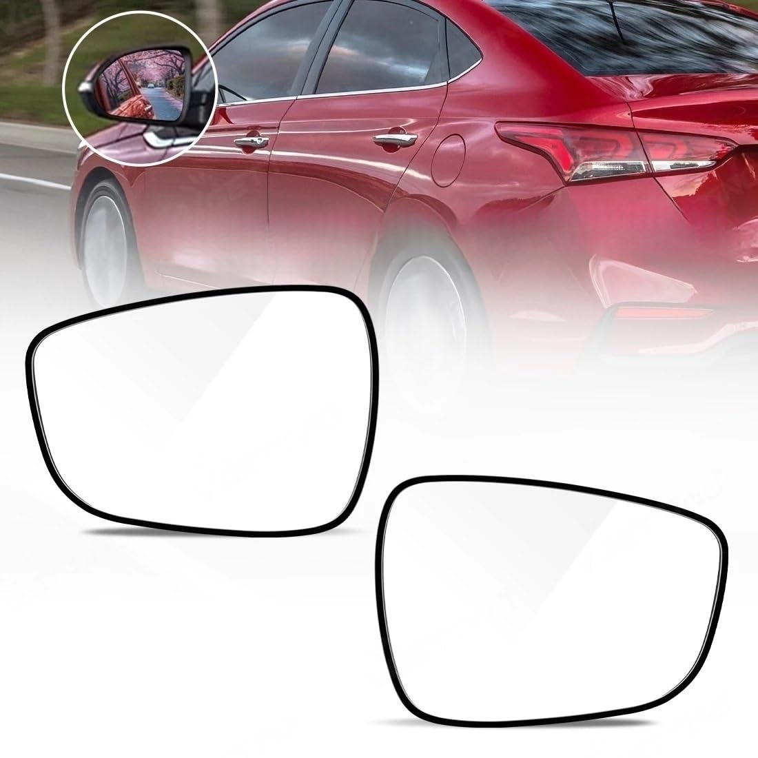Verre Rétroviseur Pour Elantra 2011 2012 2013-2015