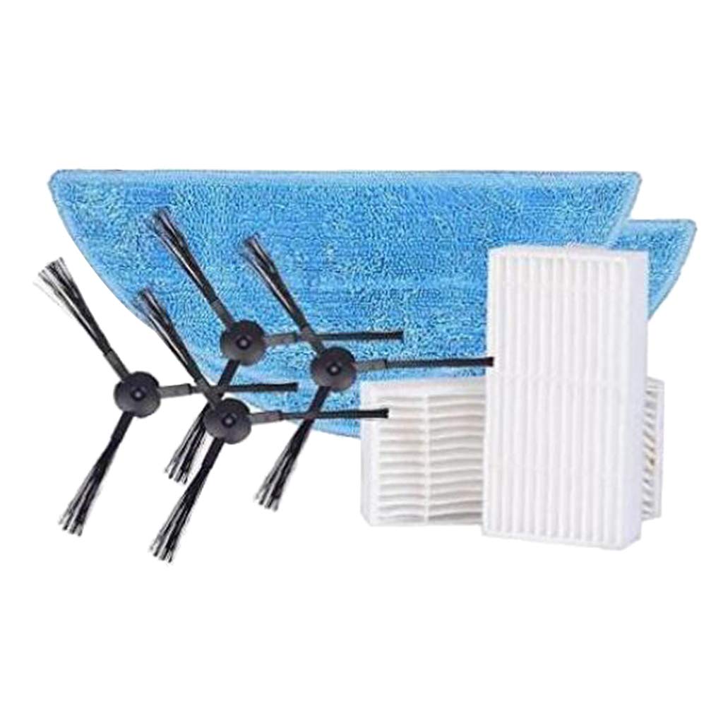 COMBR for ILIFE Robot Vacuum Cleaner Kits HEPA Filter Side Brush Cloth Rotating Side Brush Robot Vacuum Cleaner Replacement Parts and Accessory - Easy Install-image-47