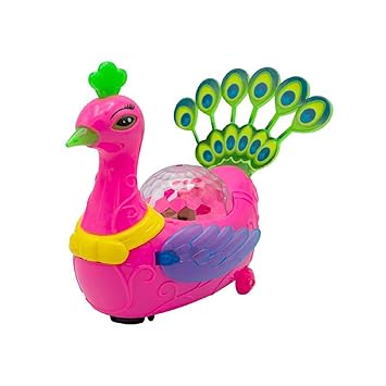 KTRS Enterprise Electric Peacock Light and Music Toy for Kids