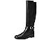 Lauren Ralph Lauren Brooke II Burnished Leather Tall Boots - Front View