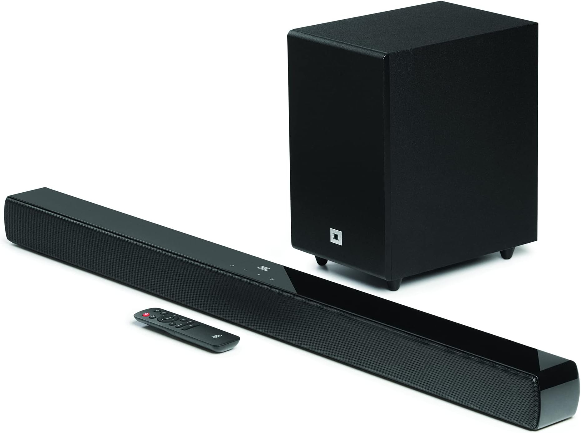 (Renewed) JBL Cinema SB241, Dolby Digital Soundbar with Wired Subwoofer