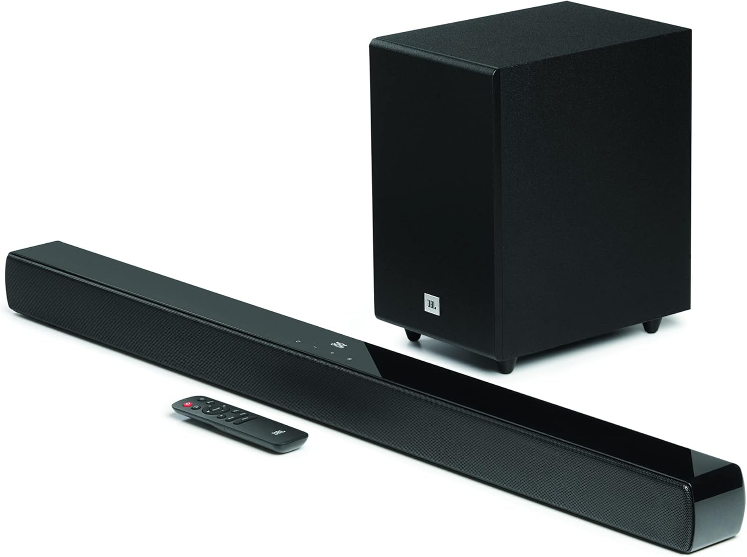 JBL Cinema SB241, Dolby Digital Soundbar with Wired Subwoofer for Extra