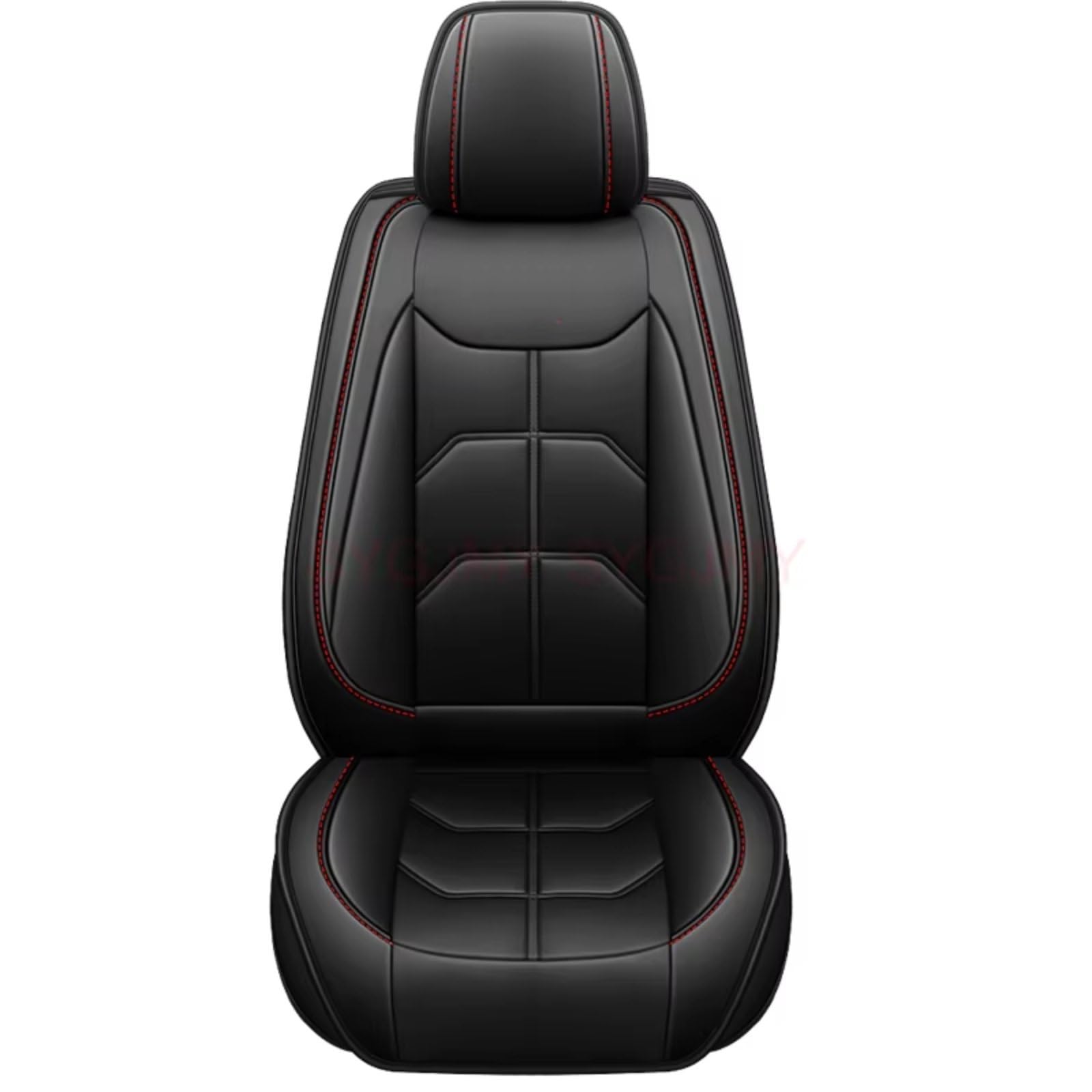 Coprisedili Universali Copri Sedile Auto Per Chery Per OMODA 5 Per Tiggo 5/7/8 PLUS Per Jaecoo J7 Accessori Coprisedile Universale In Pelle PU Auto(Black 1 Seat)