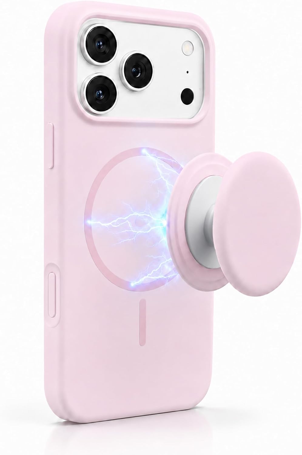 Magnetic Phone Case with Magnetic Grip for iPhone 16/17